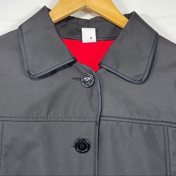 Andrea Mcgrim Black Button Down Jacket - Picture 6 of 9